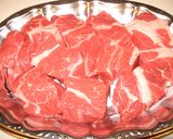 本格☆トロトロ牛肉のオイスター中華丼♪作り方1写真