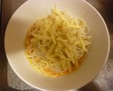 あの味!チーズ釜玉うどん作り方3写真