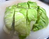 *幸せの味♪キャベツともやしの納豆炒め*作り方1写真