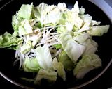 *幸せの味♪キャベツともやしの納豆炒め*作り方3写真