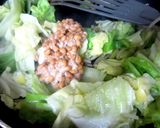 *幸せの味♪キャベツともやしの納豆炒め*作り方4写真