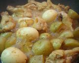 鶏手羽元と新じゃがのにんにく醤油煮作り方4写真
