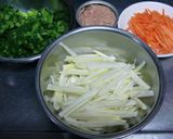 ツナで変身☆大根の皮と葉のきんぴら作り方4写真