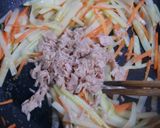 ツナで変身☆大根の皮と葉のきんぴら作り方10写真