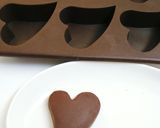 バレンタイン☆簡単クマちゃんチョコレート作り方1写真