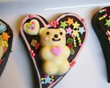 バレンタイン☆簡単クマちゃんチョコレート作り方8写真