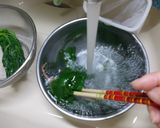 ほうれん草（葉もの野菜）のこだわり茹で方作り方18写真