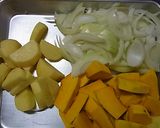 ☆かぼちゃ＆じゃがいも☆のポタージュ！作り方1写真