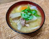 いつものかあさんのごま油香る豚汁作り方13写真