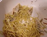たけのこガーリックバジルパスタ作り方6写真