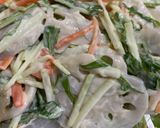 彩り豊かな蓮根サラダ(お弁当)作り方5写真