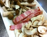 ノリのり！きのこポパイクリームパスタ♪作り方5写真