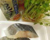 鰆焼き・豆苗のあんかけ！作り方1写真