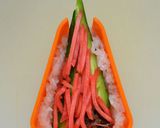 節分に△おにぎり型de焼肉鬼さん恵方巻▲作り方6写真