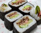 節分に△おにぎり型de焼肉鬼さん恵方巻▲作り方10写真