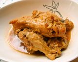 鶏手羽元と新じゃがのにんにく醤油煮作り方5写真