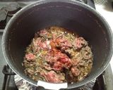 すき焼き丼作り方2写真