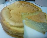 甘さ控えめなふわふわのチーズケーキ作り方9写真