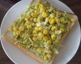 カレー味☆ボリューム満点キャベツトースト作り方3写真