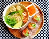 カフェ飯*アジアン汁ヌードル作り方4写真