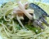 おさかなパスタ　サバの味噌煮で作り方4写真