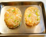 ✿鶏ひき肉と葱の味噌照り焼きハンバーグ✿作り方2写真