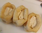 おでんの厚揚げ代用にも！油揚げ豆腐巾着作り方3写真