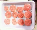 れんこん チーズ ハンバーグ作り方3写真