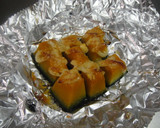 お弁当に♪超簡単かぼちゃのチーズマヨ焼き作り方3写真