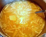 豆腐とえのきの味噌汁作り方5写真