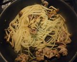 □豚肉と高菜の和風パスタ□作り方4写真