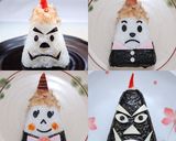 節分に△おにぎり型de焼肉鬼さん恵方巻▲作り方12写真