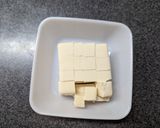 もっちり食感！木綿豆腐のバター醤油焼き作り方2写真