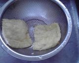 【おでん具】チーズ＆キムチ入りきんちゃく作り方1写真