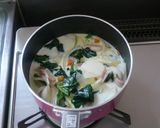 ほっこり～ん｡+✿かぶの味噌ミルクスープ作り方6写真