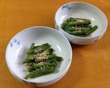 三度豆のおひたし (インゲン)作り方6写真