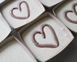 ハートのバレンタインチーズケーキ作り方8写真