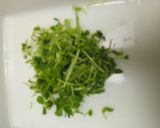 シンプル・豆苗入り玉子焼き！作り方4写真