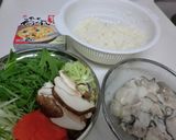 体が温まるカキ雑炊作り方1写真