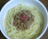 あたしの鉄板♪納豆スパゲティー作り方3写真