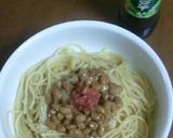 あたしの鉄板♪納豆スパゲティー作り方4写真