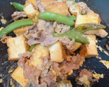 豚肉と厚揚げの甘辛卵炒め作り方8写真