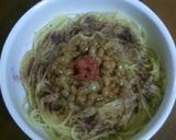 あたしの鉄板♪納豆スパゲティー作り方5写真