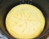 炊飯器でレモンチーズケーキ作り方3写真