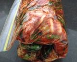 干し白菜で！簡単！自家製キムチ作り方7写真