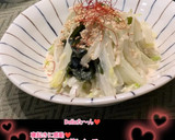 うちの☆とろんと吸収❣白菜サラダ♬知恵袋作り方44写真