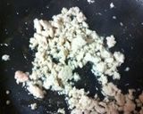 大根の葉のそぼろ炒め★作り方1写真