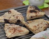 甘さ控えめのチョコスコーン♬作り方5写真