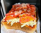 トマトチーズトースト作り方7写真