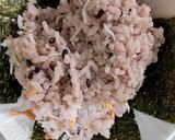 食が進むしらすと梅干しのおにぎり作り方8写真